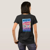 GLOW MET TROTS T-shirt (Achterkant volledig)