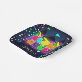 Glow Miniatuur Golf Verjaardagsfeest Papieren Bordje (Gebogen)