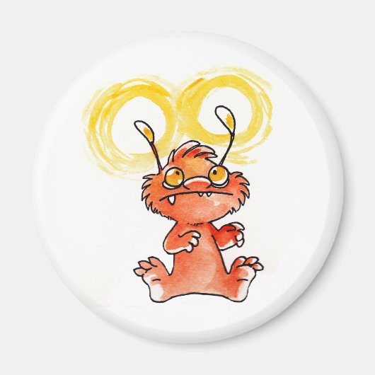 Glow Monster Magneet (Voorkant)