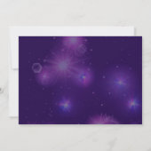 Glow Neon Lights Verjaardagsfeest Dankjewel Card Kaart (Achterkant)