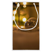 Glow of Christmas Lights Gift Bag Klein Cadeauzakje (Achterkant)