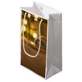 Glow of Christmas Lights Gift Bag Klein Cadeauzakje