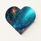 Glow of the Forgotten Depths Notitieboek (Achterkant)