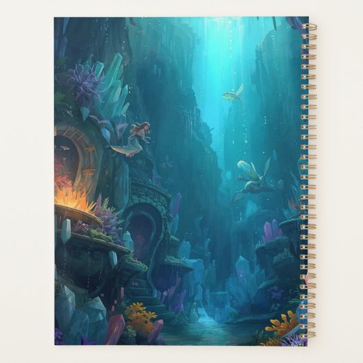 Glow of the Forgotten Depths Planner (Achterkant)
