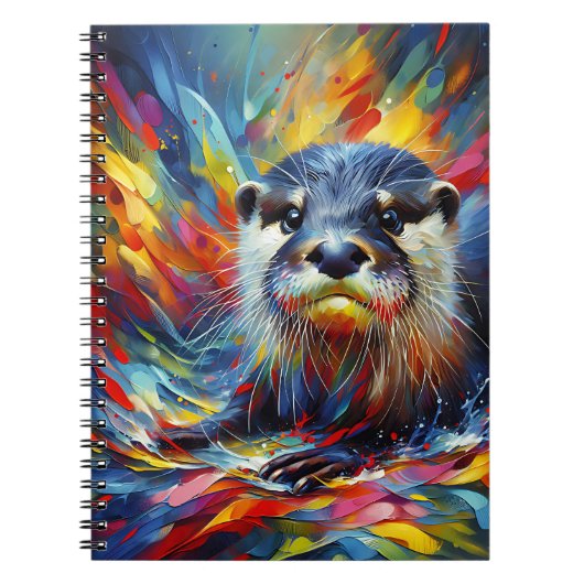 Glow Otter Notitieboek (Voorkant)