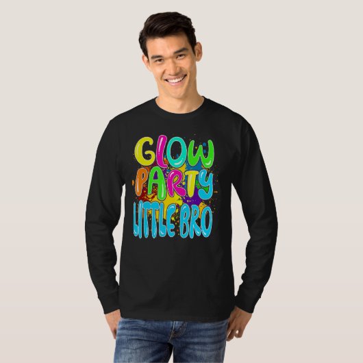 Glow Party Clothing Glow Party Glow Party Little B T-shirt (Voorkant volledig)