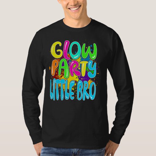 Glow Party Clothing Glow Party Glow Party Little B T-shirt (Voorkant)