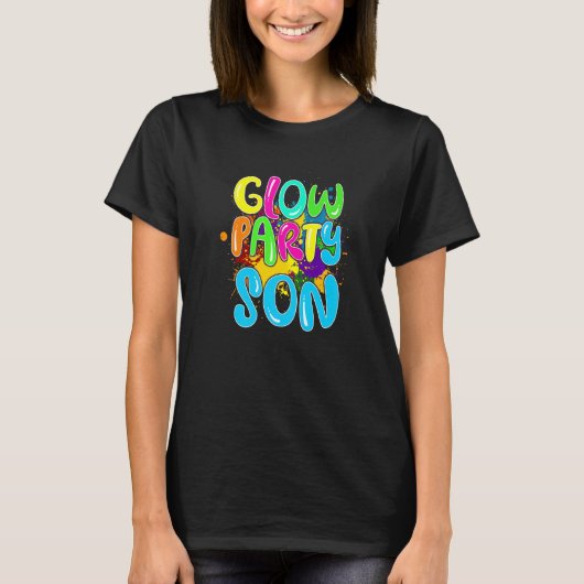 Glow Party Clothing Glow Party Glow party Son T-shirt (Voorkant)