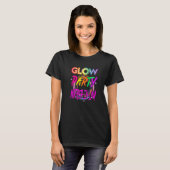 Glow Party Mother in law Paint Splatter Effect Glo T-shirt (Voorkant volledig)