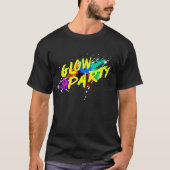 Glow Party Neon Yellow Glow Party T-shirt (Voorkant)