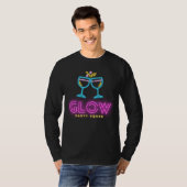 Glow Party Squad Laten we Glow Crazy cadeau Costum T-shirt (Voorkant volledig)
