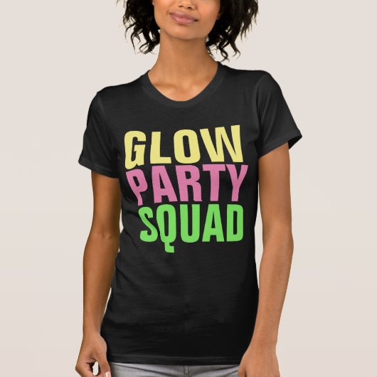 GLOW PARTY SQUAD T-Shirts (Voorkant)
