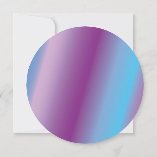 GLOW Rainbow Splash Bar Bat Mitzvah Uitnodiging (Achterkant)