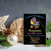 Glow & Roll Birthday bash Custom zwart