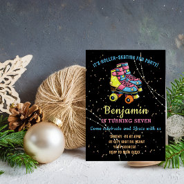 Glow & Roll Birthday bash Custom zwart Kaart