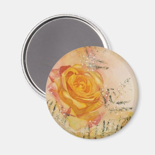 Glow-Roos Magneet (Voorkant / Achterkant)