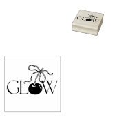 Glow Rubberstempel (Gestempeld)