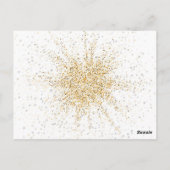 Glow Star 2 Briefkaart (Achterkant)