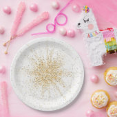 Glow Star 2 Papieren Bordje (Feest)