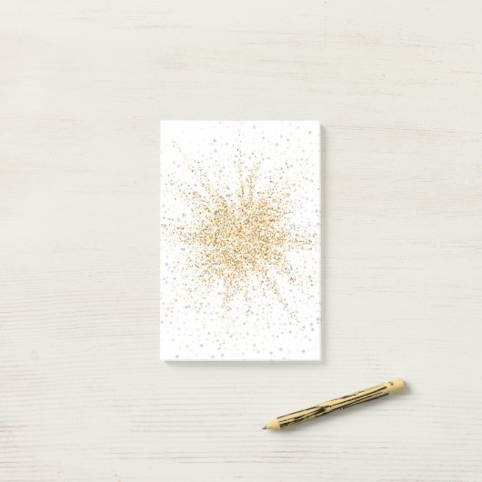 Glow Star 2 Post-it® Notes (Op bureau)