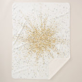 Glow Star 2 Sherpa Deken (Voorkant)