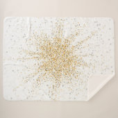 Glow Star 2 Sherpa Deken (Voorkant (horizontaal))