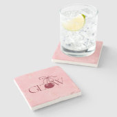 Glow Stenen Onderzetter (Zijkant)