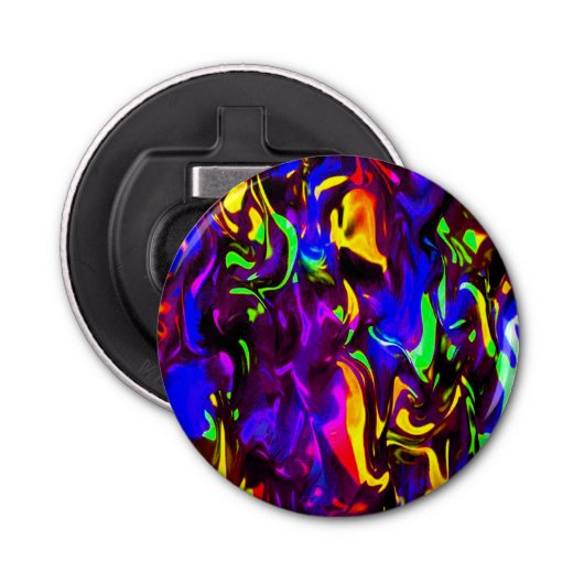 Glow Stick Rave Fire Stick Rainbow Button Flesopener (Voorkant)