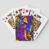 Glow Stick Rave Fire Stick Rainbow Pokerkaarten (Achterkant)