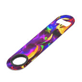 Glow Stick Rave Fire Stick Rainbow Speed Flessenopener (Voorkant Gekanteld)