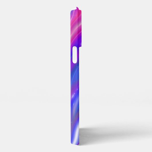 “Glow Stripes” Phone Case – Vibrant & Dynamic iPhone Hoesje (Rechterkant)