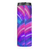 Glow Stripes - Vibrant & Dynamic Thermosbeker (Achterkant)