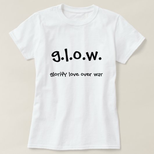 Glow T-shirt (Design voorkant)