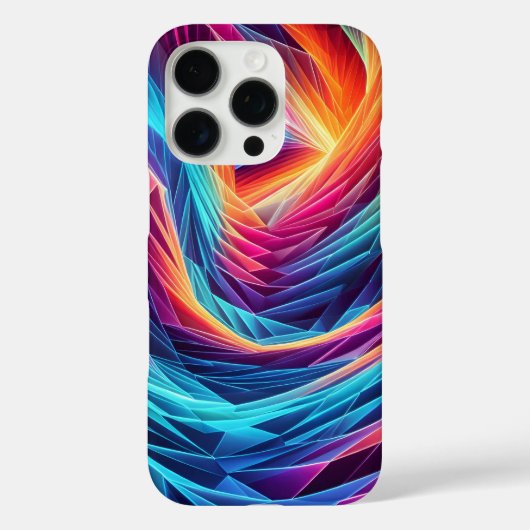 Glow Wave: Neon Vibes Phonecase Case-Mate iPhone Case (Achterkant)