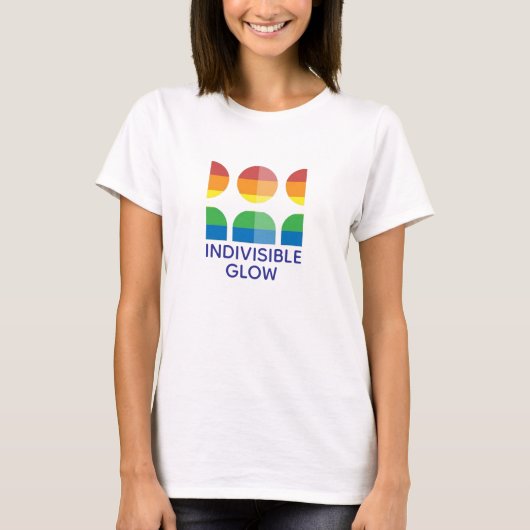 GLOW WITH PRIDE T-SHIRT (Voorkant)