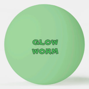 Glow Worm - Vuurvliegje in het Groen Pingpongbal