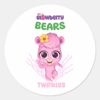 Glowberry Beren Twinkles Ronde Sticker