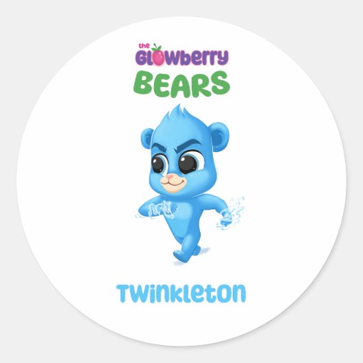 Glowberry Beren Twinkleton Sticker (Voorkant)