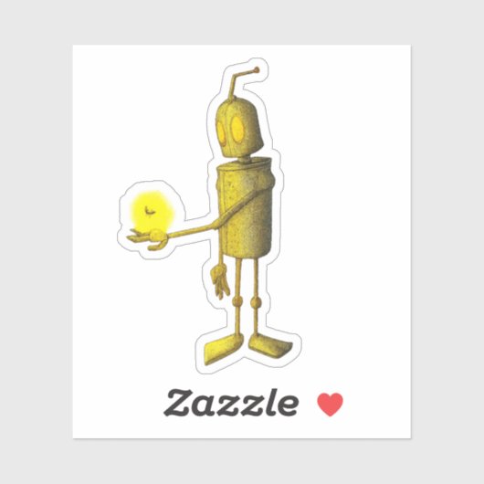 Glowbot  sticker (Vel)