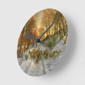 Glowed with Tints of Evening Hours Ronde Klok (Hoek)