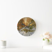 Glowed with Tints of Evening Hours Ronde Klok (Huis)