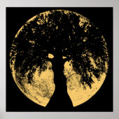 Gloweyed Moon Oak Goddess Poster (Voorkant)