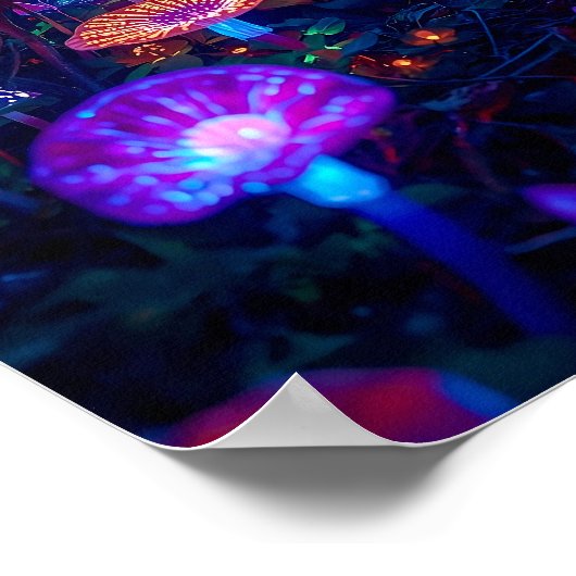 Glowfall Grove Poster (Hoek)