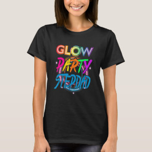 Glowfeest Stiefvader Paint Splatter Effect Glow T-shirt
