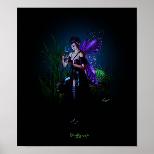 Glowfly magie poster (Voorkant)