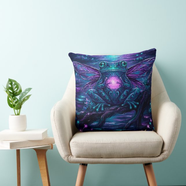 GlowFrogFantasy Kussen (Stoel)