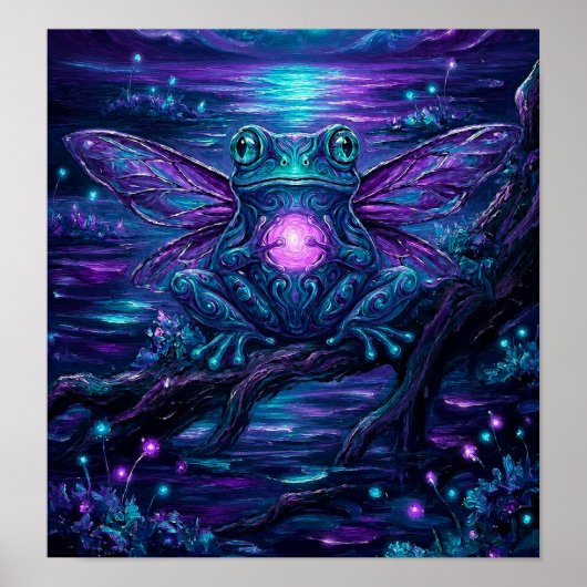 GlowFrogFantasy Poster (Voorkant)