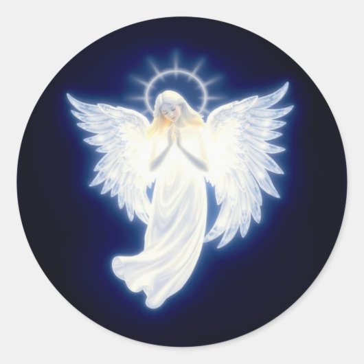 Glowing Angel Sticker (Voorkant)