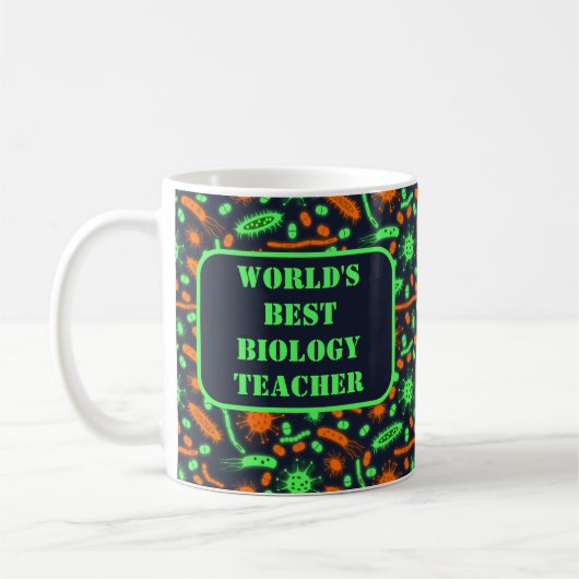 Glowing Bacteria Microorganism toxic orange green Koffiemok (Links)