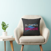 Glowing Baddie Neon Esthetiek Kussen (Stoel)